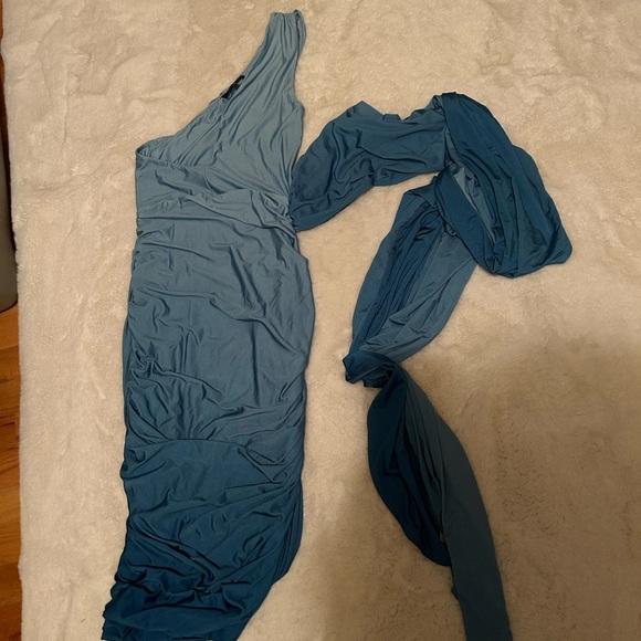 JLUXLABEL Blue Ombre Dress - Picture 4 of 5